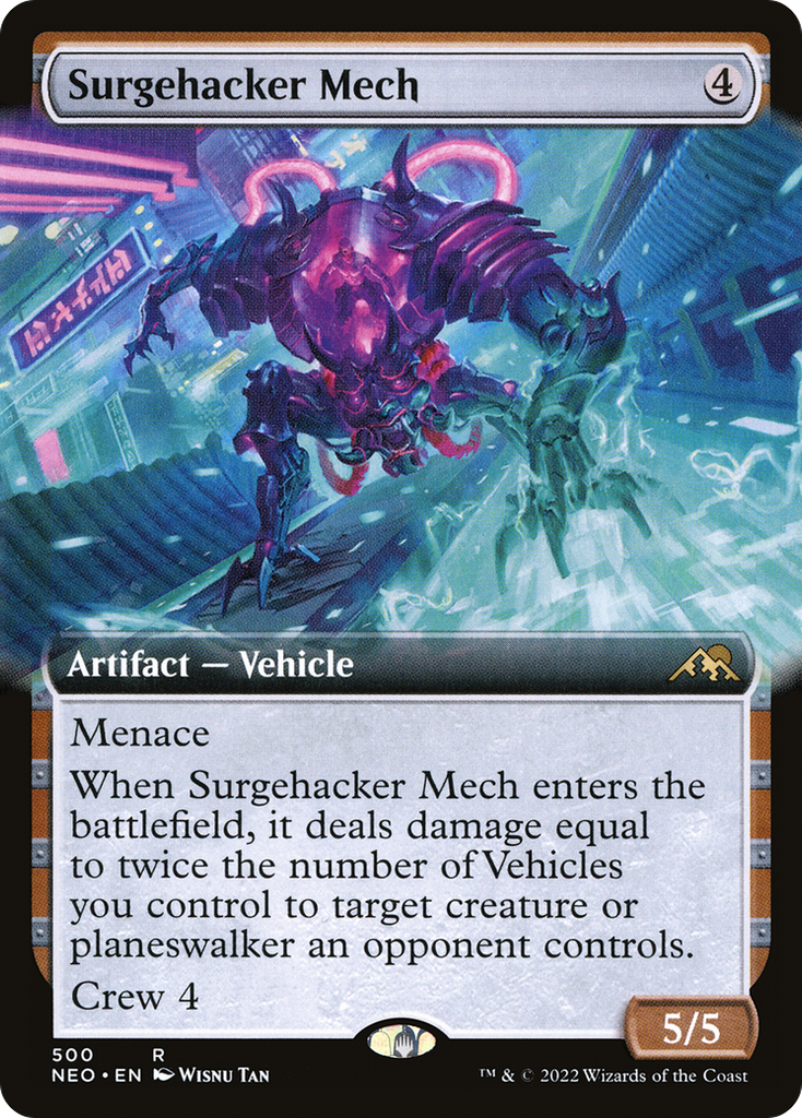 Magic: The Gathering - Surgehacker Mech - Kamigawa: Neon Dynasty