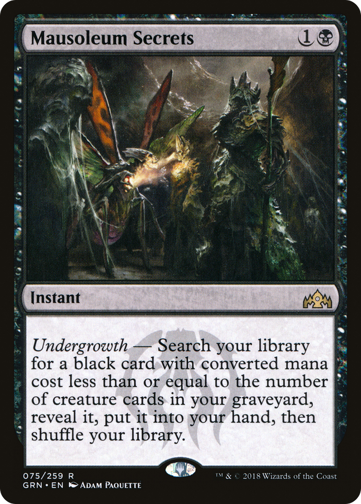 Magic: The Gathering - Mausoleum Secrets - Guilds of Ravnica