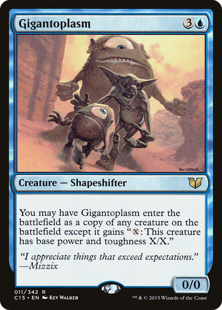 Magic: The Gathering - Gigantoplasm - Commander 2015