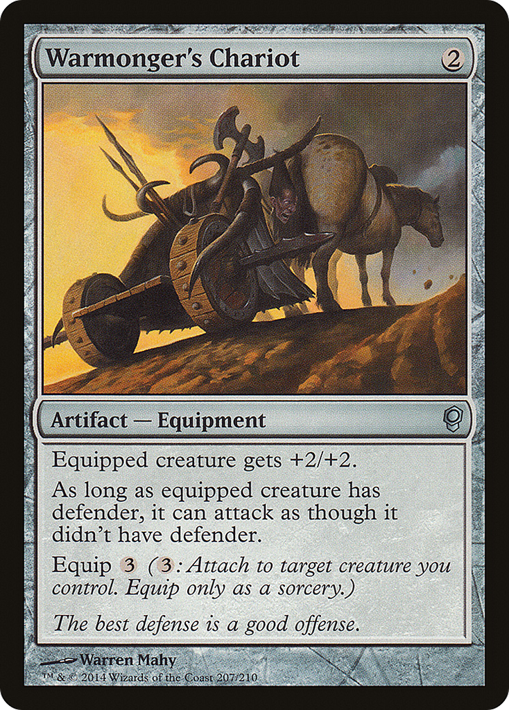 Magic: The Gathering - Warmonger's Chariot - Conspiracy