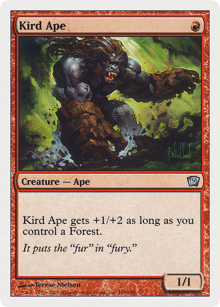 Magic: The Gathering - Kird Ape - Ninth Edition