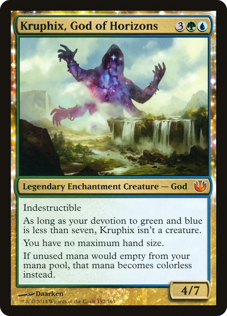 Magic: The Gathering - Kruphix, God of Horizons - Journey into Nyx