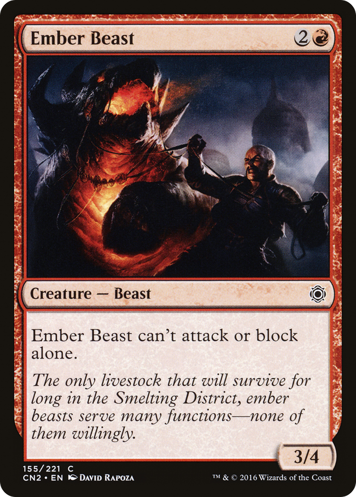 Magic: The Gathering - Ember Beast - Conspiracy: Take the Crown