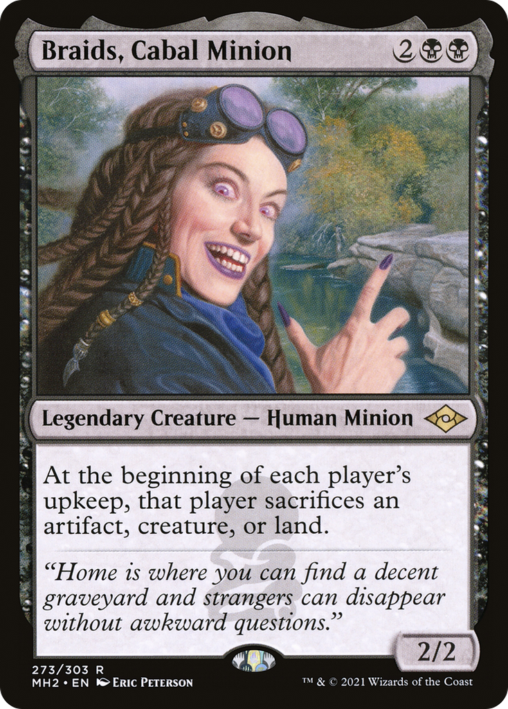 Magic: The Gathering - Braids, Cabal Minion Foil - Modern Horizons 2