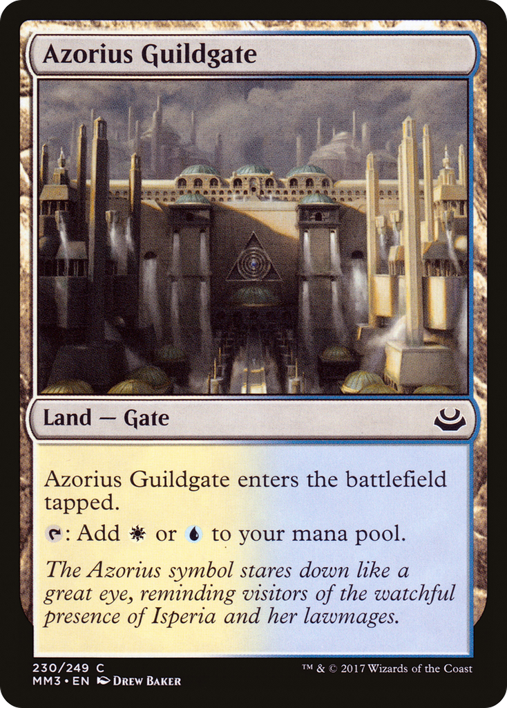 Magic: The Gathering - Azorius Guildgate - Modern Masters 2017