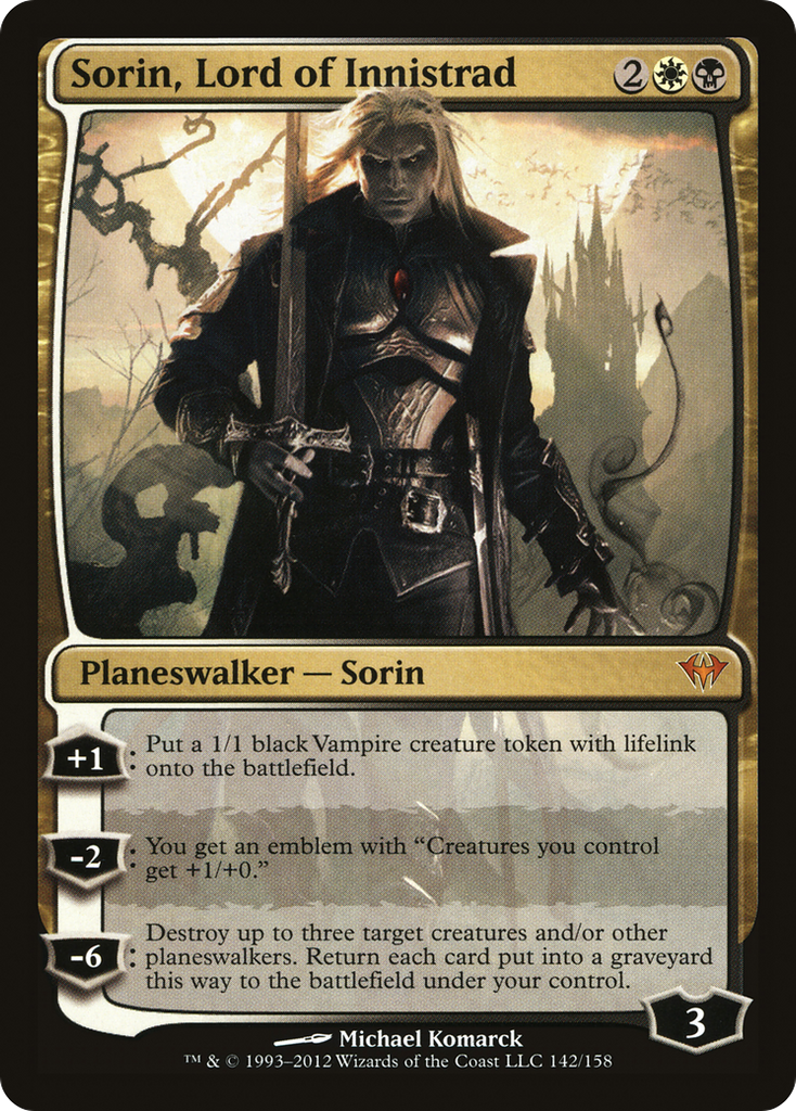 Magic: The Gathering - Sorin, Lord of Innistrad - Dark Ascension