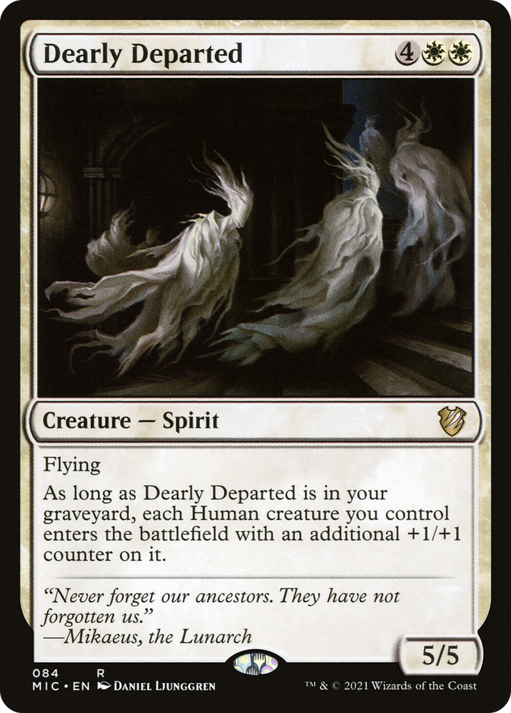 Magic: The Gathering - Dearly Departed - Midnight Hunt Commander