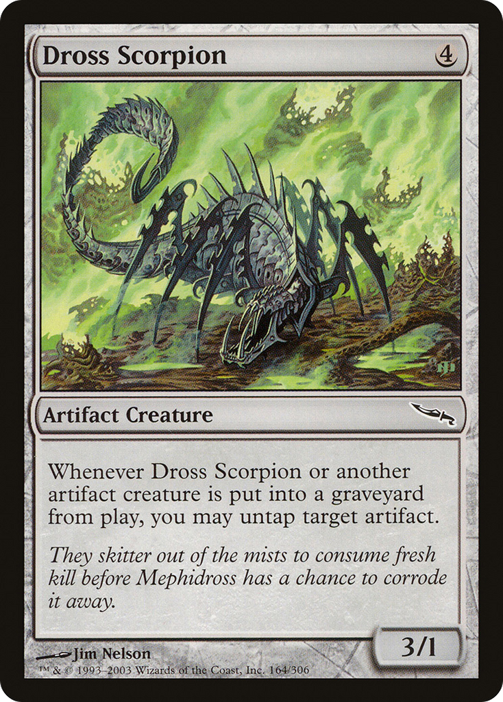 Magic: The Gathering - Dross Scorpion - Mirrodin