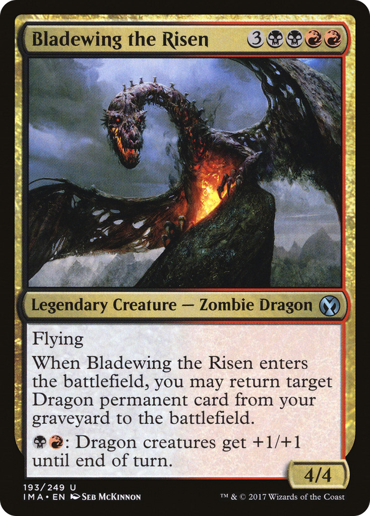 Magic: The Gathering - Bladewing the Risen - Iconic Masters