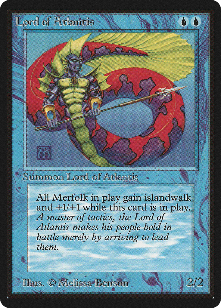 Magic: The Gathering - Lord of Atlantis - Limited Edition Beta