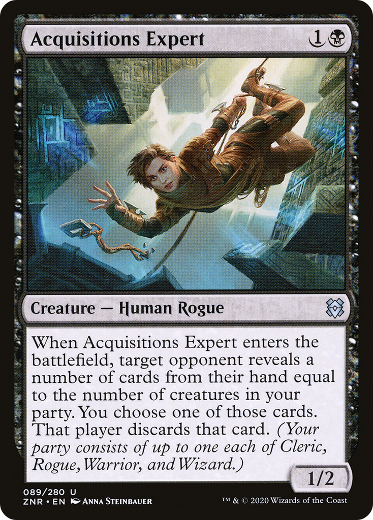 Magic: The Gathering - Acquisitions Expert Foil - Zendikar Rising