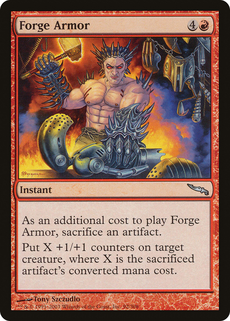 Magic: The Gathering - Forge Armor - Mirrodin