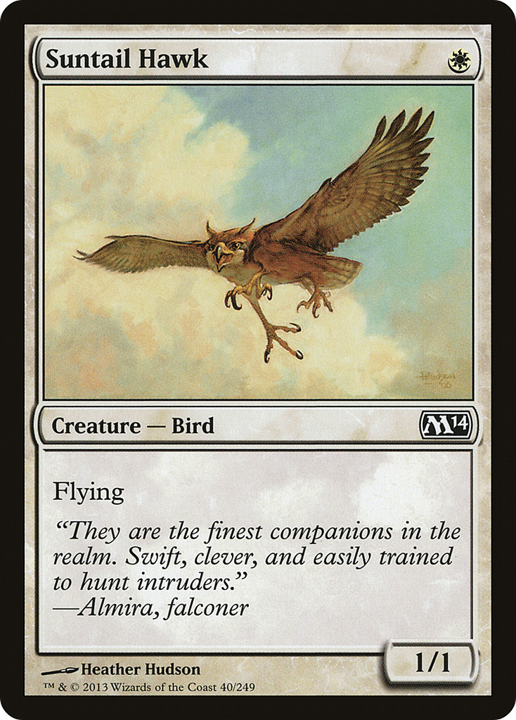 Magic: The Gathering - Suntail Hawk - Magic 2014