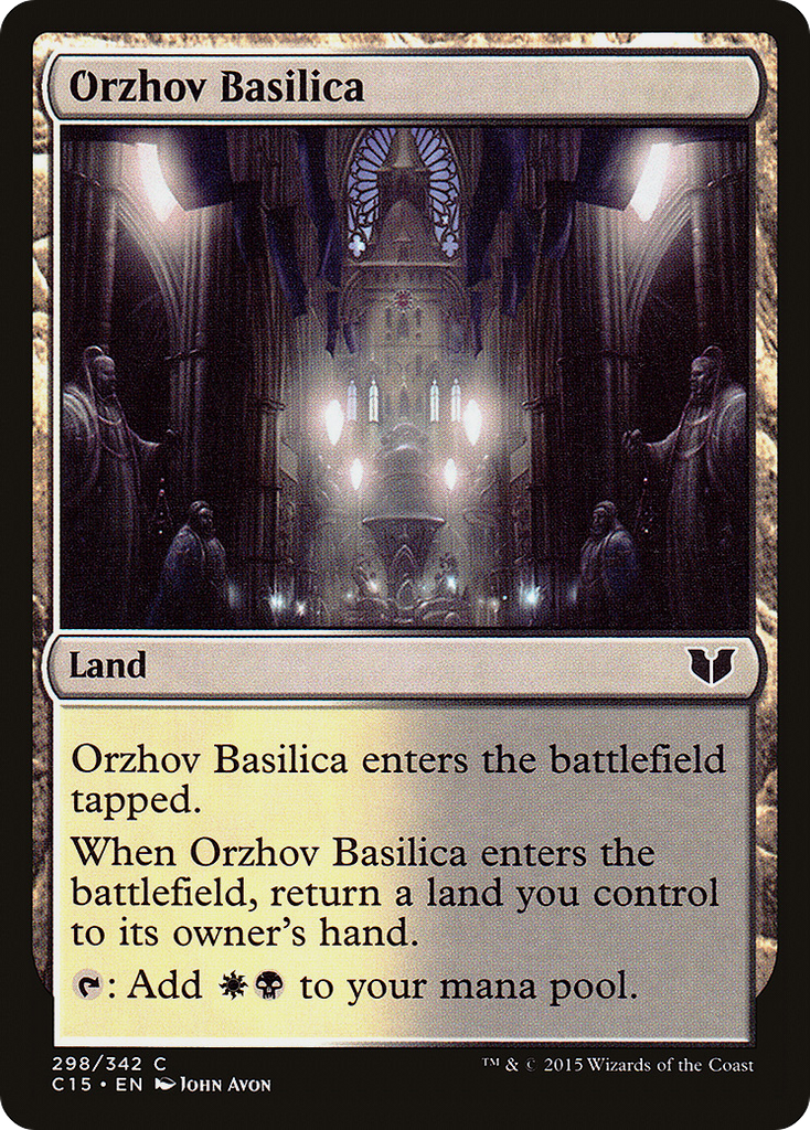 Magic: The Gathering - Orzhov Basilica - Commander 2015