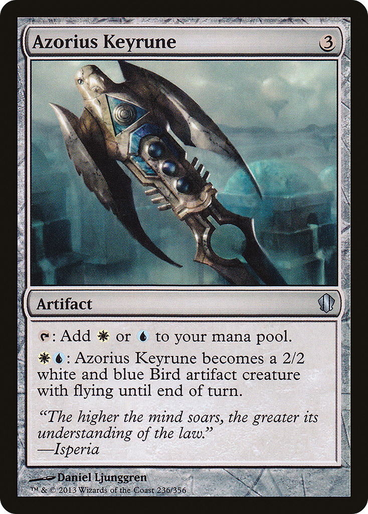 Magic: The Gathering - Azorius Keyrune - Commander 2013