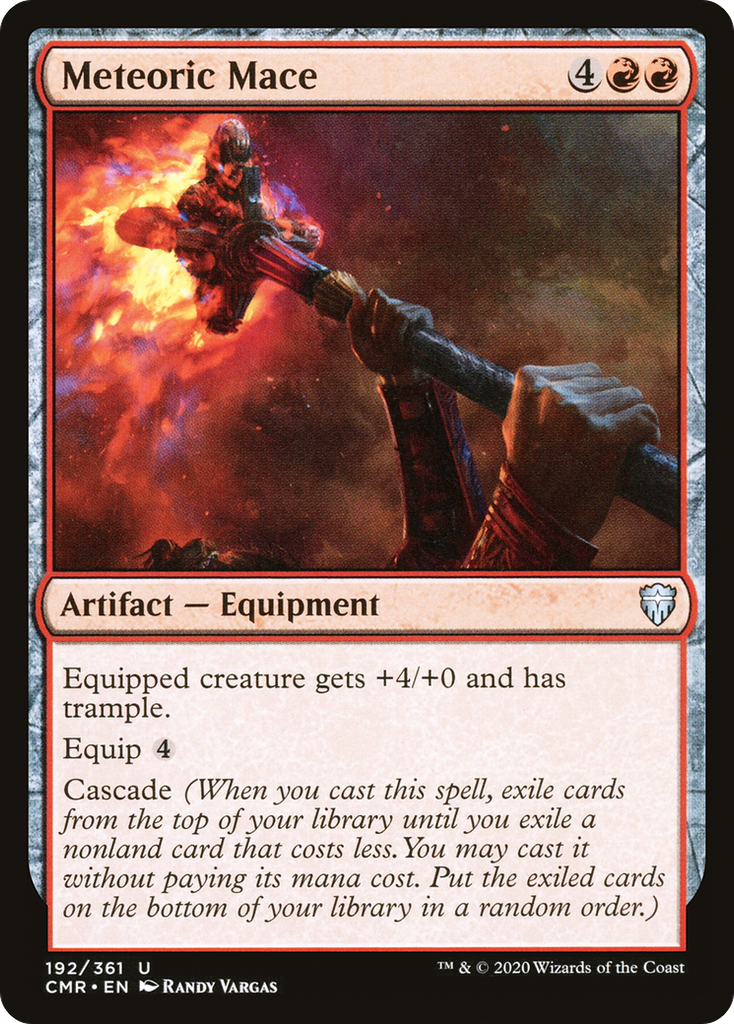 Magic: The Gathering - Meteoric Mace - Commander Legends