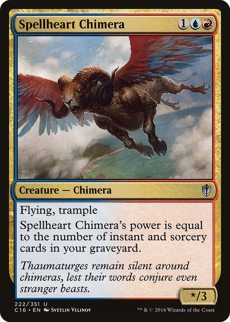 Magic: The Gathering - Spellheart Chimera - Commander 2016