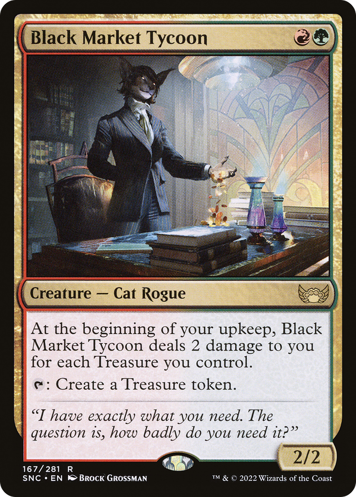 Magic: The Gathering - Black Market Tycoon - Streets of New Capenna