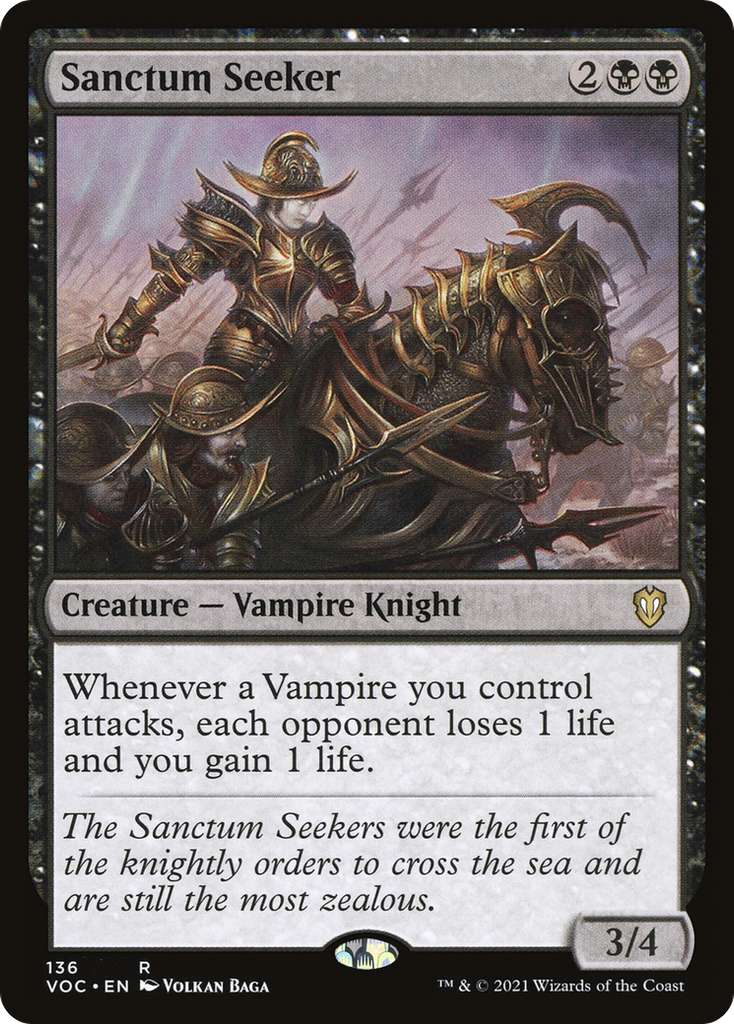 Magic: The Gathering - Sanctum Seeker - Crimson Vow Commander