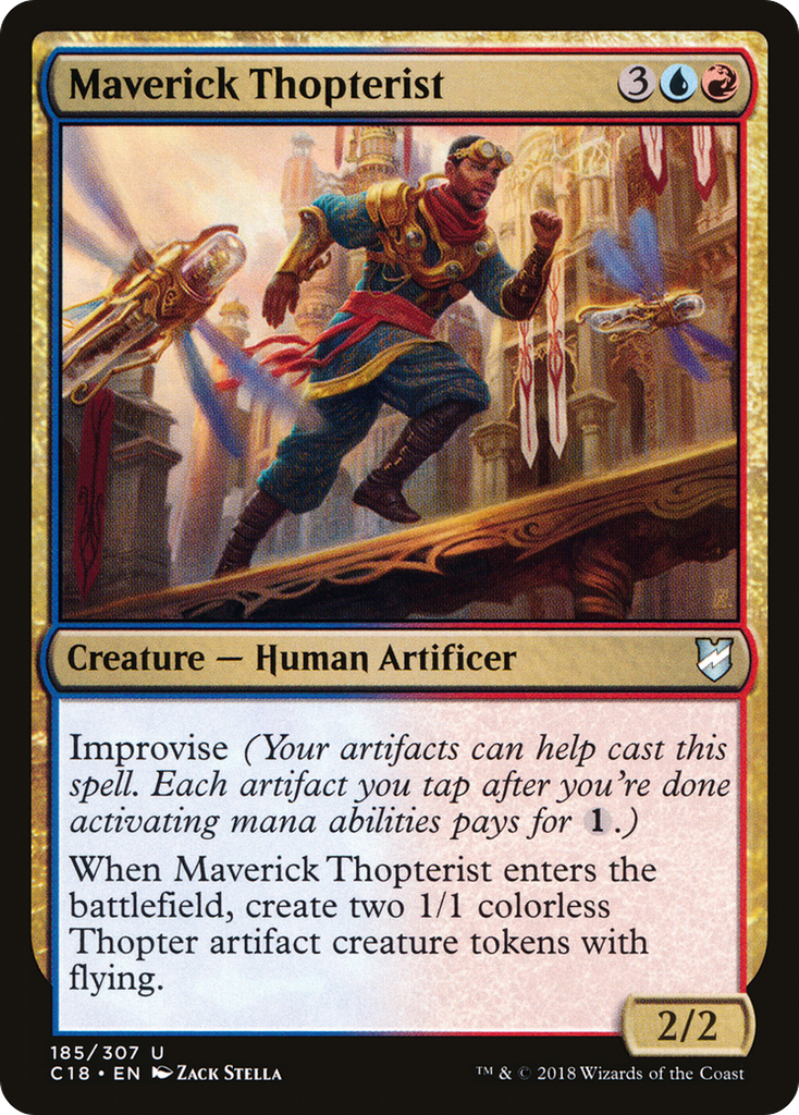 Magic: The Gathering - Maverick Thopterist - Commander 2018