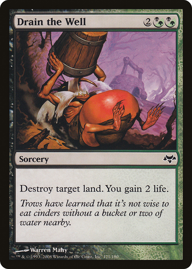 Magic: The Gathering - Drain the Well - Eventide