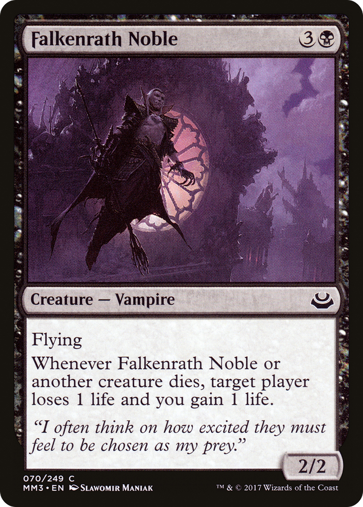 Magic: The Gathering - Falkenrath Noble - Modern Masters 2017