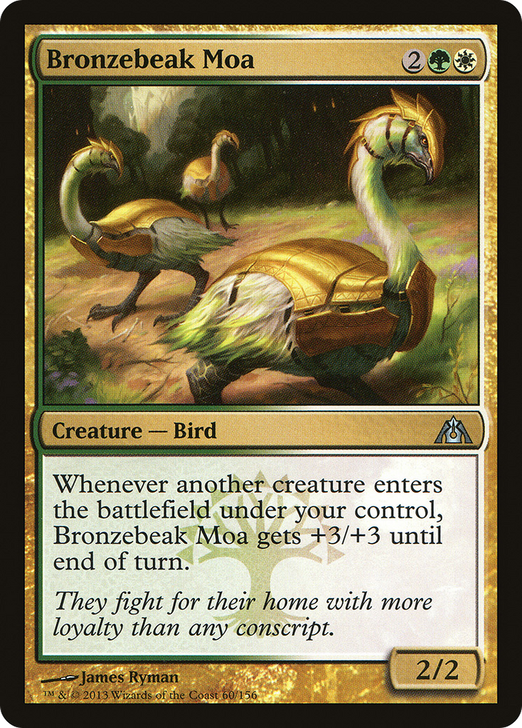 Magic: The Gathering - Bronzebeak Moa - Dragon's Maze