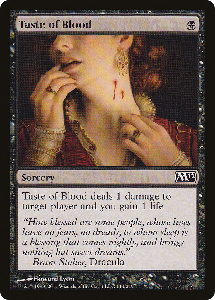 Magic: The Gathering - Taste of Blood - Magic 2012