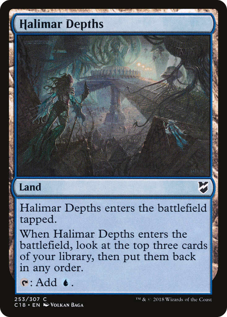 Magic: The Gathering - Halimar Depths - Commander 2018