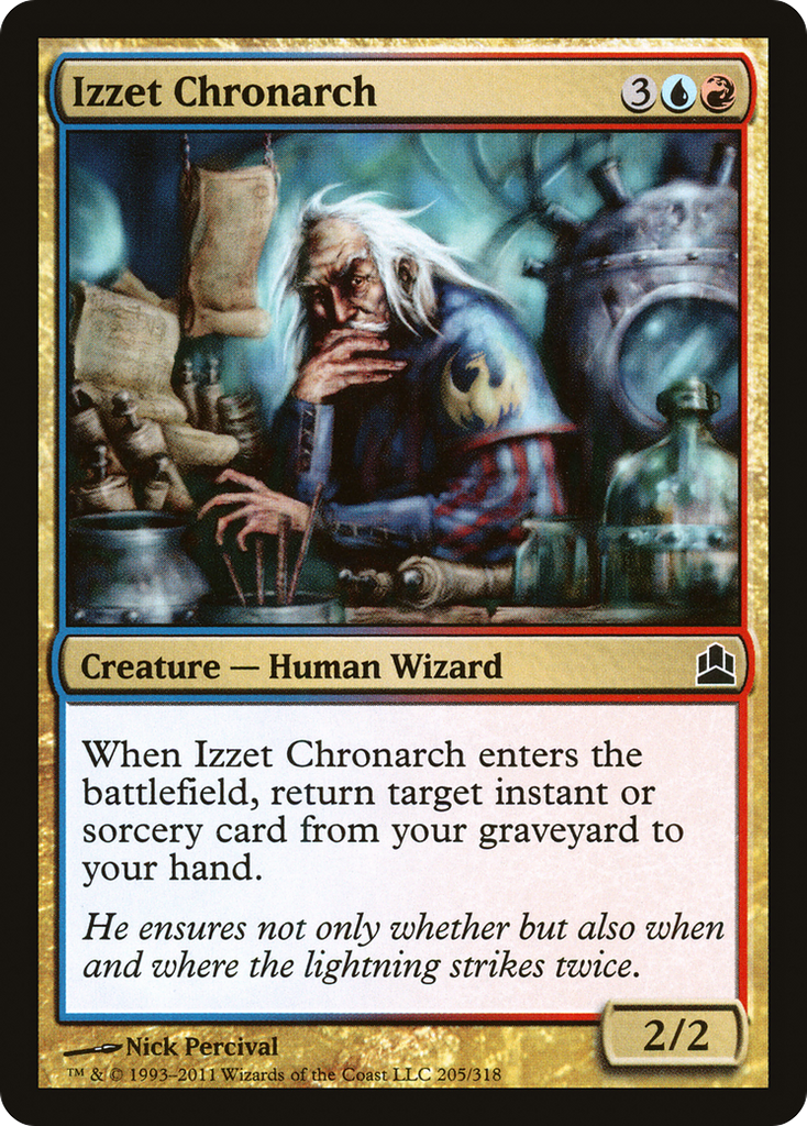 Magic: The Gathering - Izzet Chronarch - Commander 2011