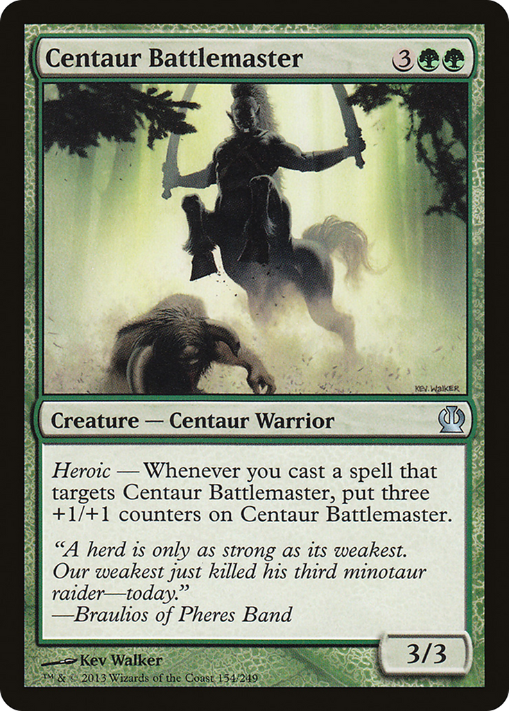 Magic: The Gathering - Centaur Battlemaster - Theros