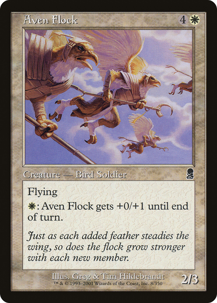 Magic: The Gathering - Aven Flock - Odyssey
