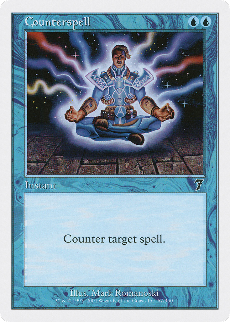 Magic: The Gathering - Counterspell - Seventh Edition