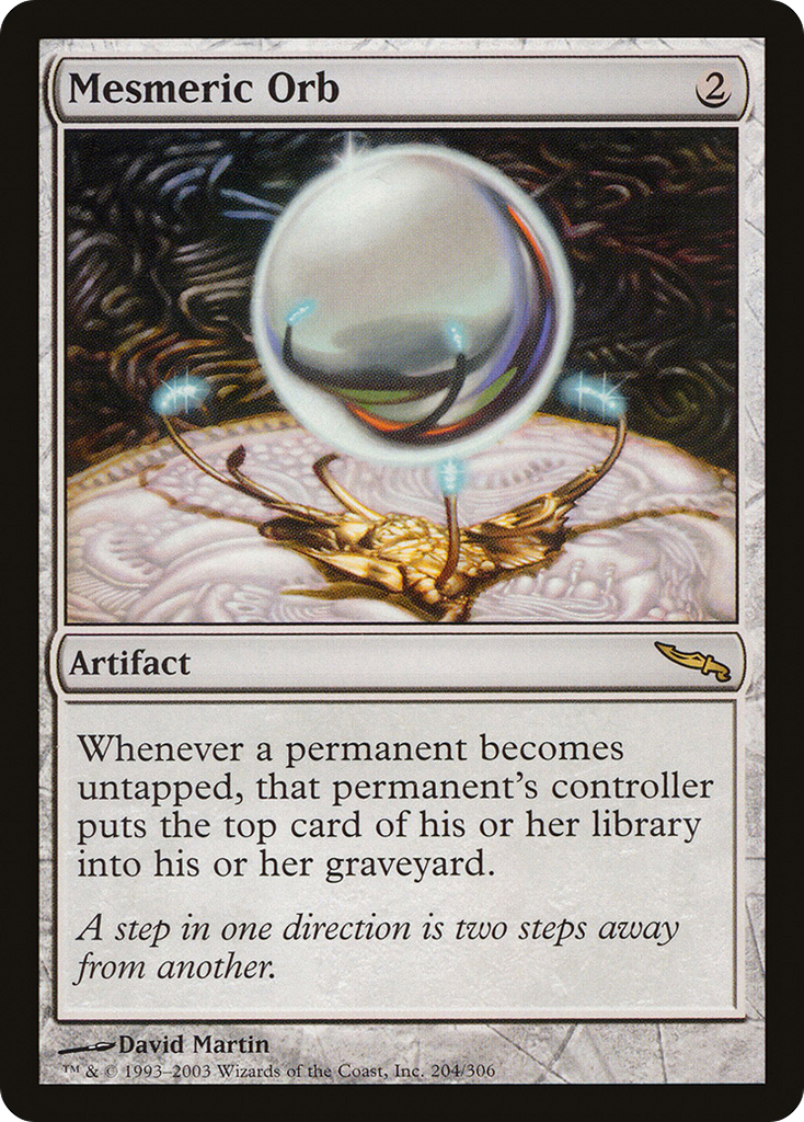 Magic: The Gathering - Mesmeric Orb - Mirrodin