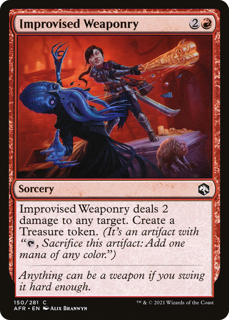 Magic: The Gathering - Improvised Weaponry - Adventures in the Forgotten Realms
