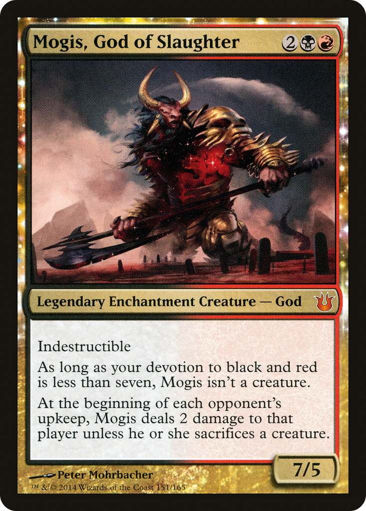 Magic: The Gathering - Mogis, God of Slaughter - Born of the Gods