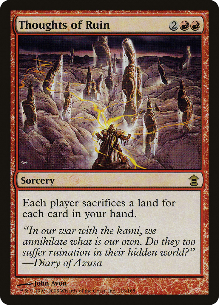 Magic: The Gathering - Thoughts of Ruin - Saviors of Kamigawa