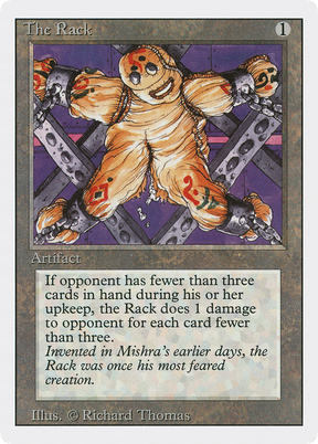 Magic: The Gathering - The Rack - Revised Edition