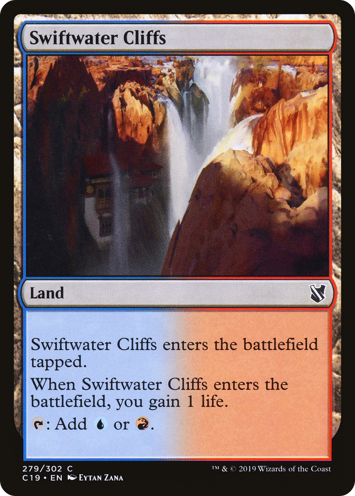 Magic: The Gathering - Swiftwater Cliffs - Commander 2019