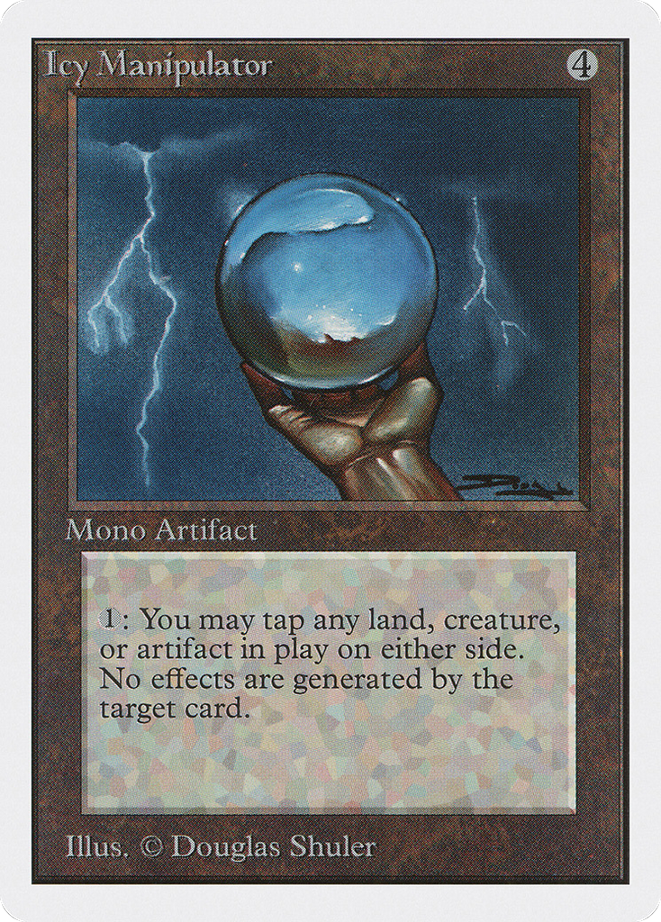 Magic: The Gathering - Icy Manipulator - Unlimited Edition