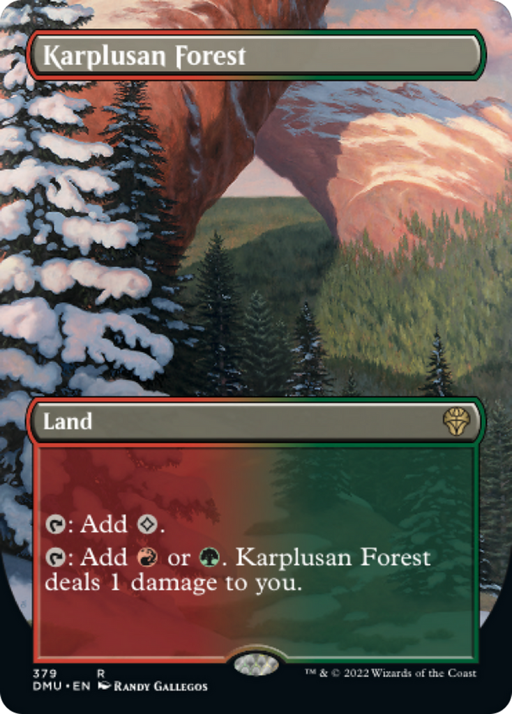 Magic: The Gathering - Karplusan Forest - Dominaria United