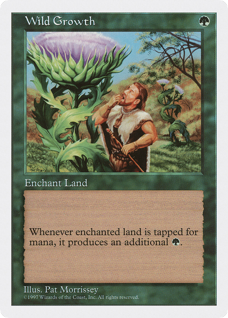 Magic: The Gathering - Wild Growth - Fifth Edition