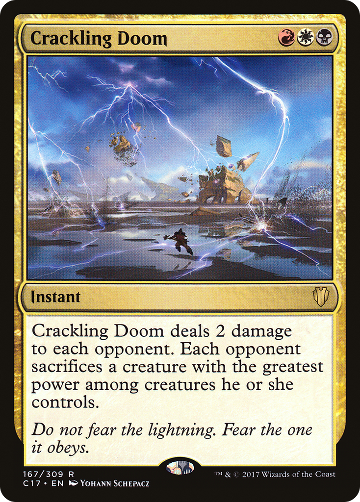 Magic: The Gathering - Crackling Doom - Commander 2017