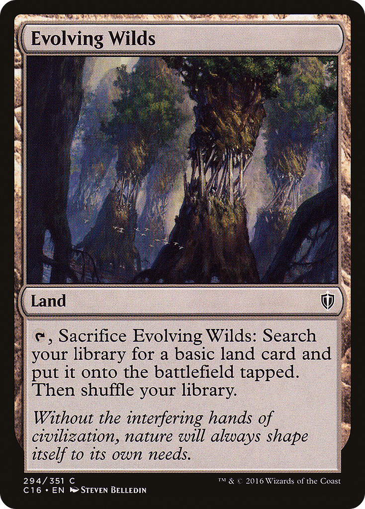 Magic: The Gathering - Evolving Wilds - Commander 2016