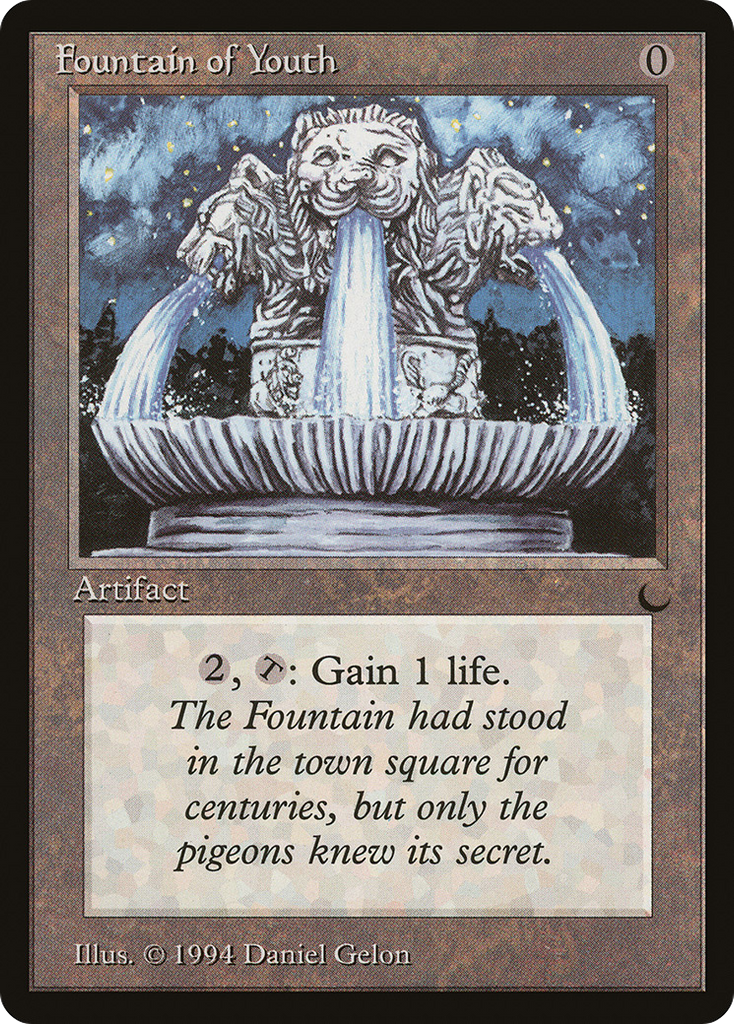 Magic: The Gathering - Fountain of Youth - The Dark