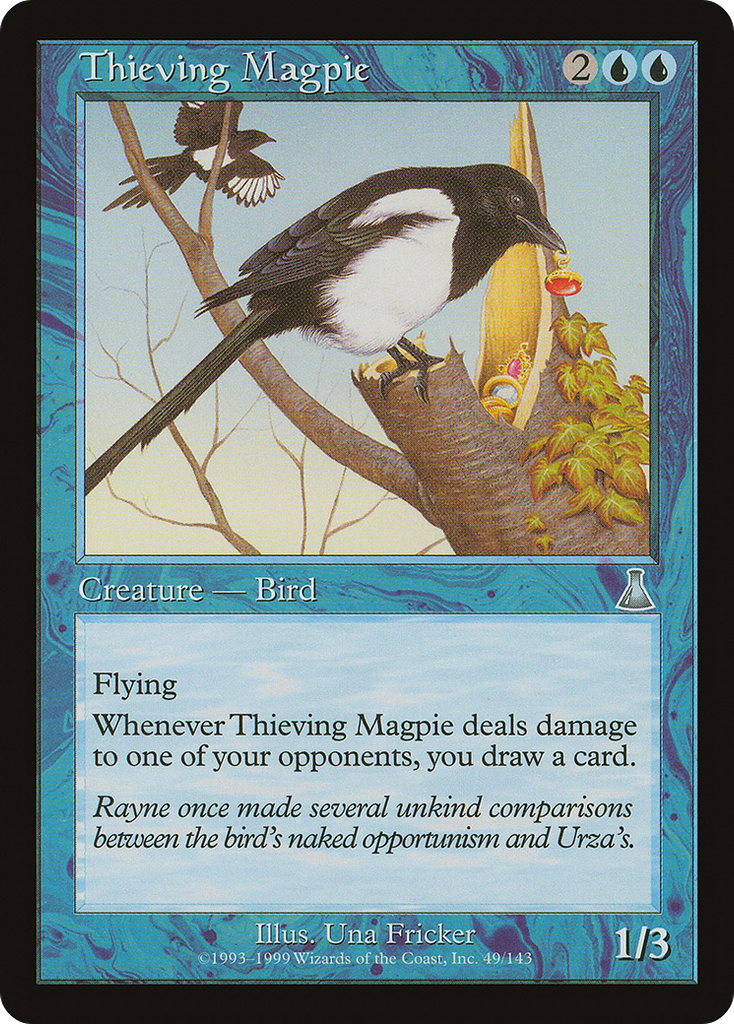 Magic: The Gathering - Thieving Magpie - Urza's Destiny