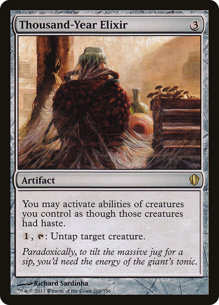 Magic: The Gathering - Thousand-Year Elixir - Commander 2013