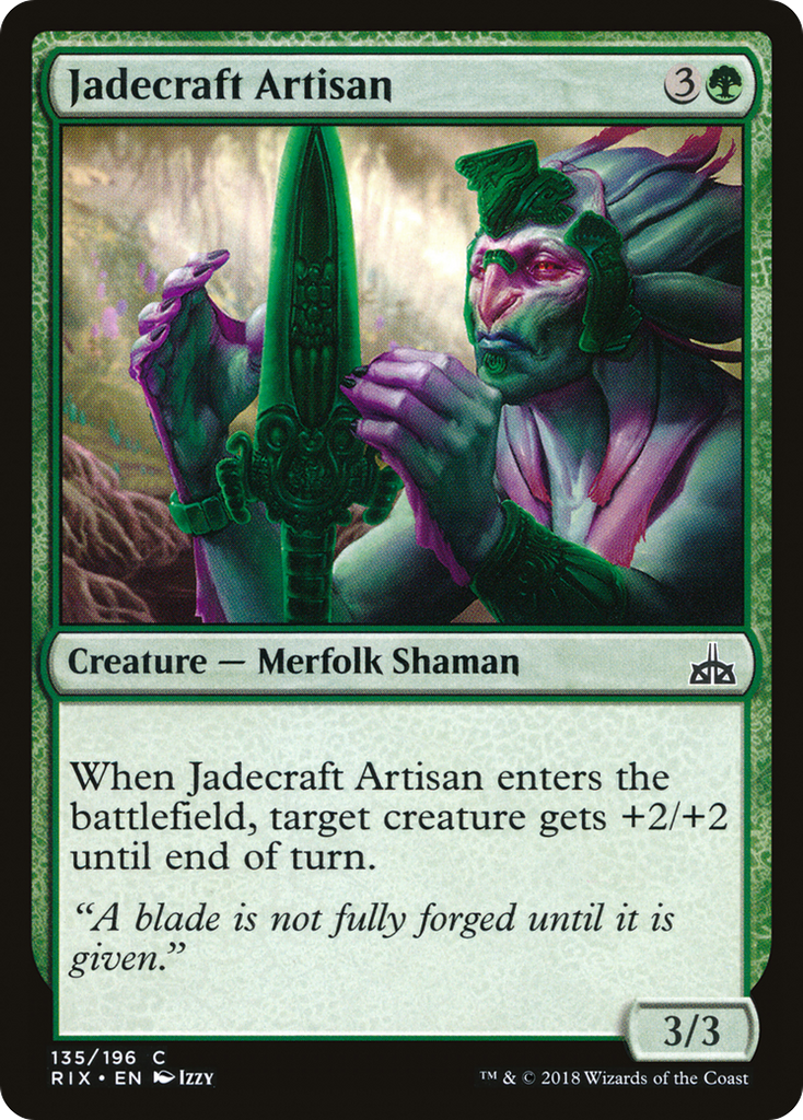 Magic: The Gathering - Jadecraft Artisan - Rivals of Ixalan