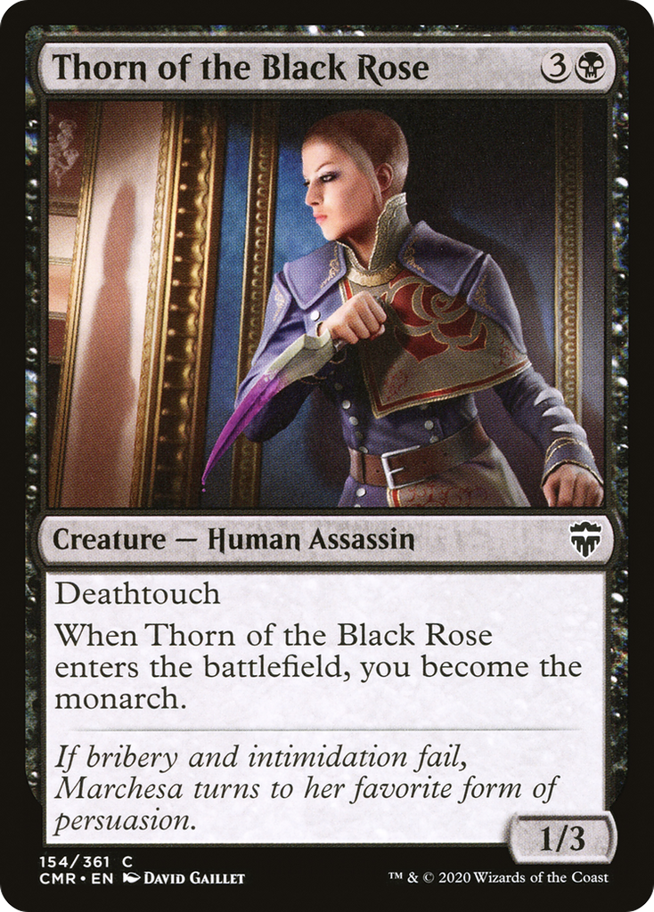 Magic: The Gathering - Thorn of the Black Rose - Commander Legends