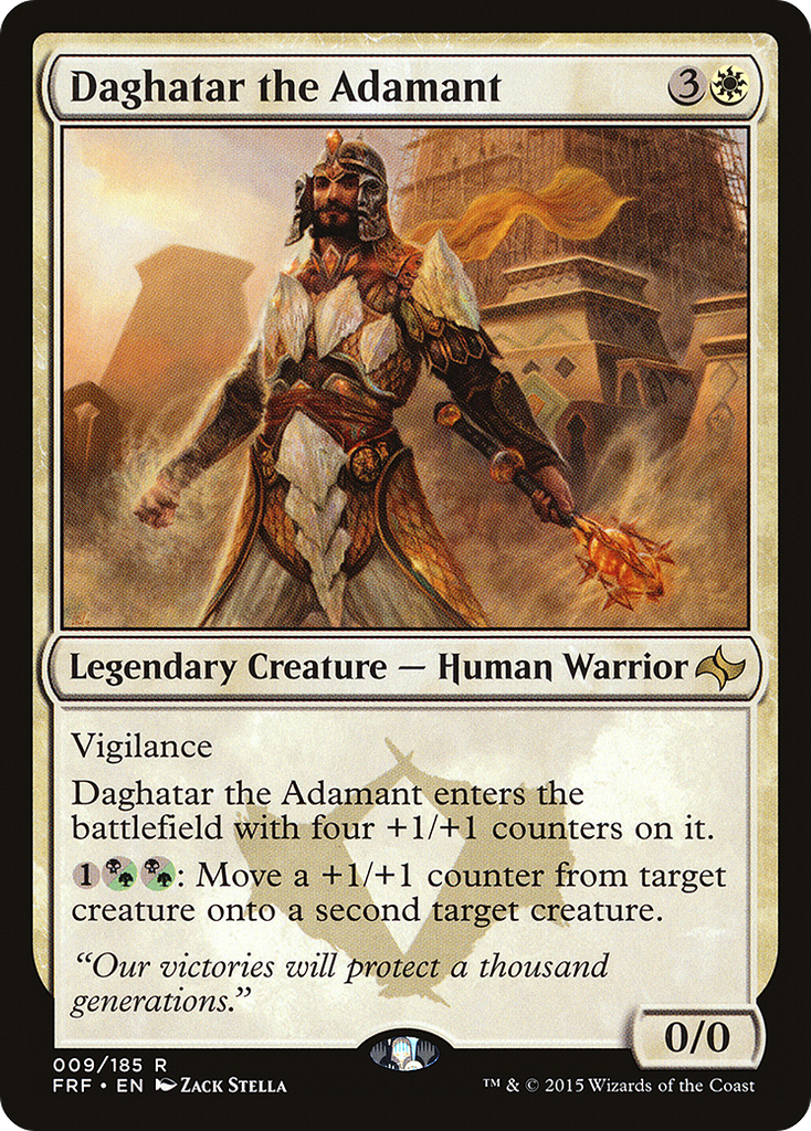 Magic: The Gathering - Daghatar the Adamant - Fate Reforged